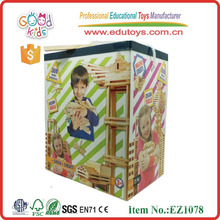 300 PCS Wooden Building Block Set